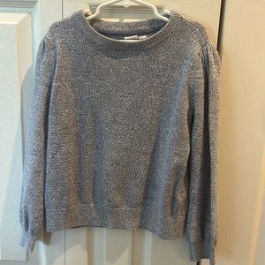 Gap kids girls size M / 8-9 blue crewneck sweater